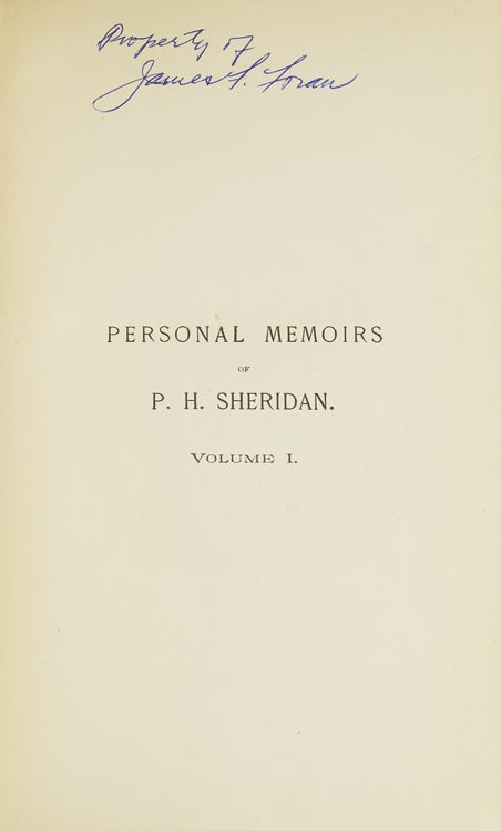 Personal Memoirs of..