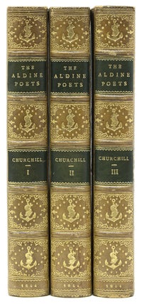 Item #300163 The Poetical Works of Charles Churchill (3 volumes). Charles Churchill