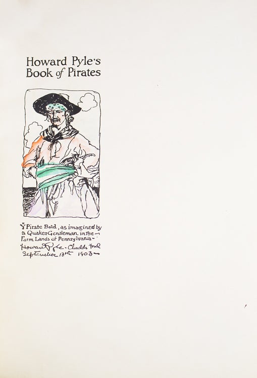 Item #300214 Howard Pyle's Book of Pirates. Compiled by Merle Johnson. Howard PYLE.
