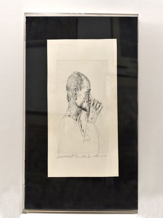 Item #300299 Portrait of a Vietnamese village elder. Robert Waite Arnold