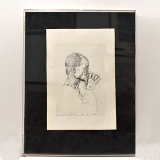 Item #300299 Portrait of a Vietnamese village elder. Robert Waite Arnold