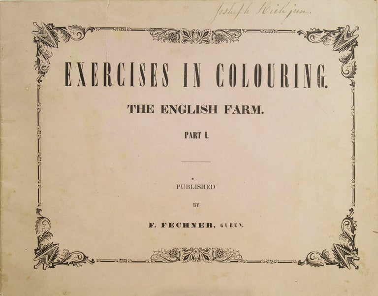 Excercises in Colouring. The English Farm. Part I