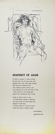 Item #300819 Snapshot of Adam [drop-title]. James Merrill