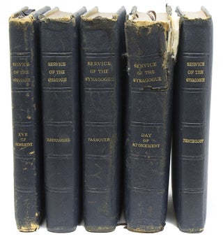 Item #301052 5 Prayer books for "Service of the Synagogue"