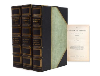Item #301494 The English in America Virginia, Maryland and the Carolinas. WITH: The Colonies...