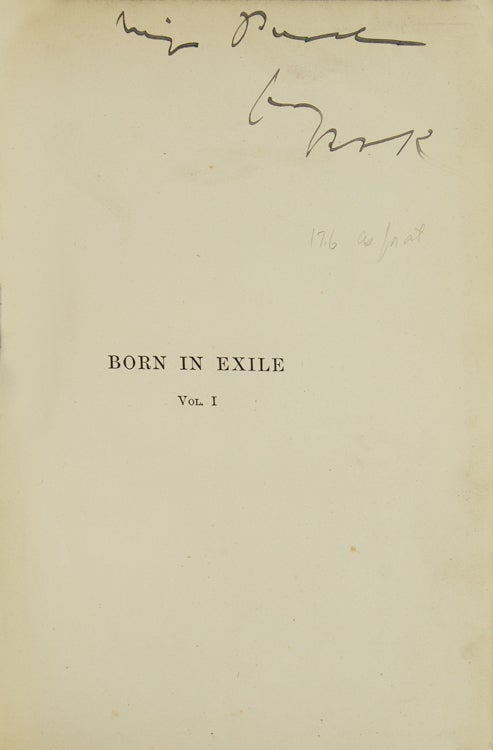 Born in Exile. A Novel