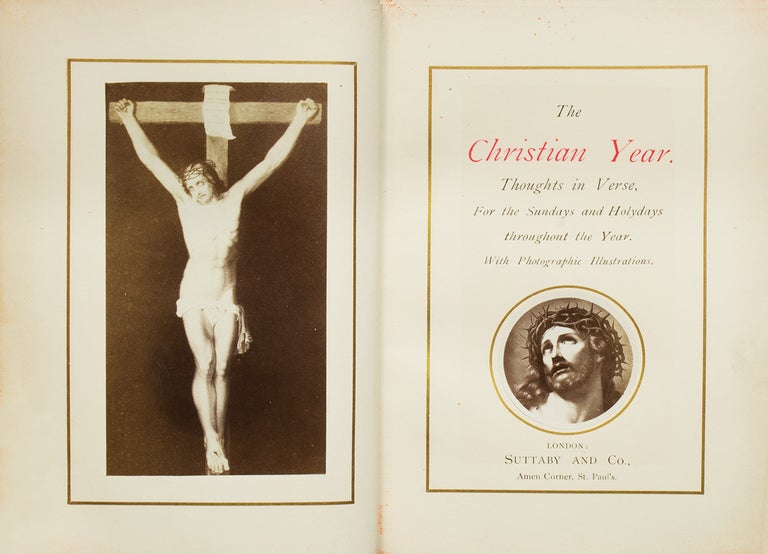 The Christian Year … [with] STANLEY, Henry Morton. Single sheet message to General Ponsonby to pass thanks on to Queen Victoria for her message. December 6 1889