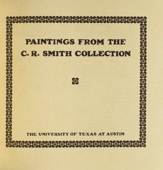 Paintings from the C.R. Smith Collection