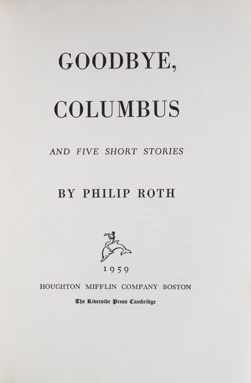 Goodbye, Columbus. And Five Short Stories (2/2)