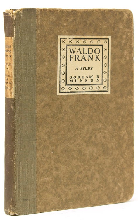 Waldo Frank, A Study
