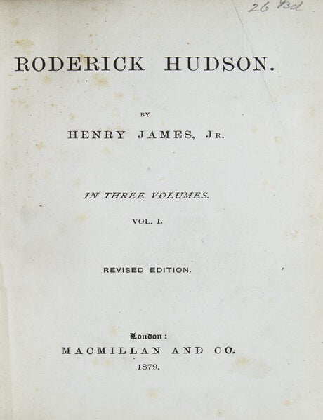 Roderick Hudson