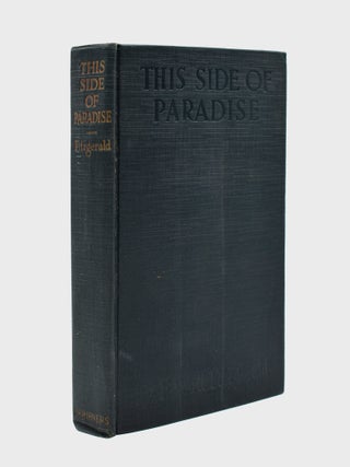 Item #302729 This Side of Paradise. F. Scott Fitzgerald