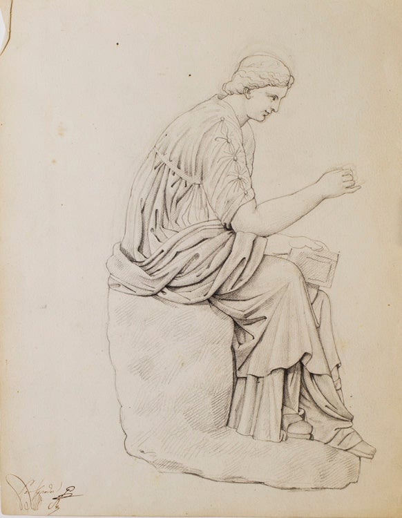 Drawings: One entitle in reverse: "Priapus sive Pan"