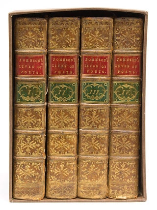 Item #302797 The Lives of the Most Eminent English Poets: with Critical Observations on their...