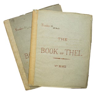 Item #302999 The Book of Thel. William Blake