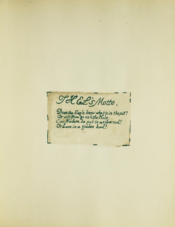 The Book of Thel
