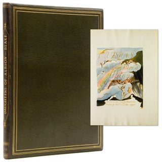 Item #303008 Visions of the Daughters of Albion. William Blake
