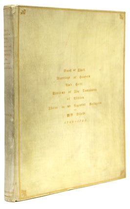 Item #303028 The Book of Thel [bound with:] The Marriage of Heaven and Hell [and:] Visions of the...