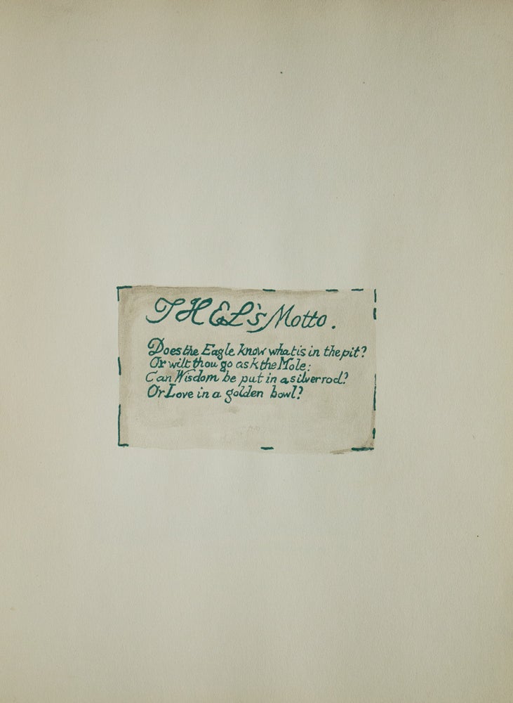 The Book of Thel