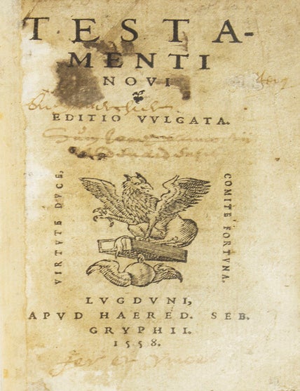 Testamenti Novi. Editio Vulgata