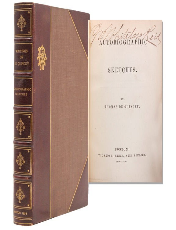 Writings of Thomas De Quincey