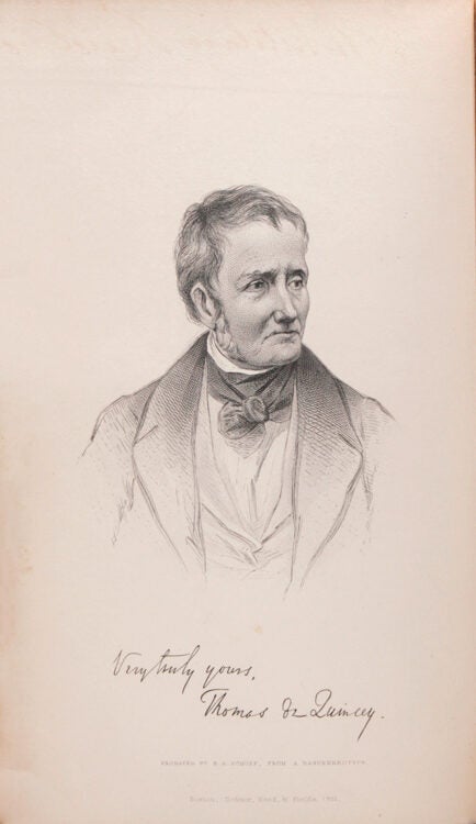 Writings of Thomas De Quincey