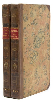 Item #303867 Waverley; or, 'Tis Sixty Years Since … Three Volumes in Two. Sir Walter Scott