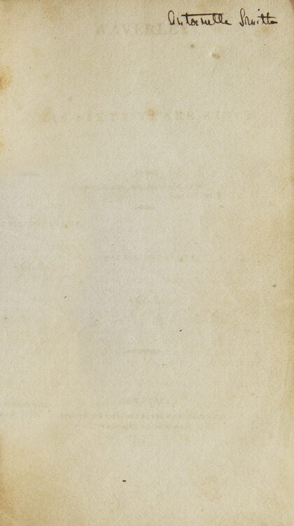 Waverley; or, 'Tis Sixty Years Since … Three Volumes in Two