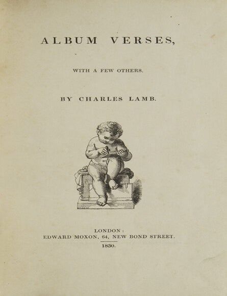 Album Verses, With a Few Others