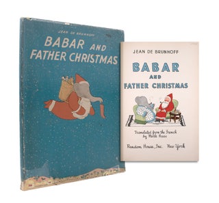 Item #304230 Babar and Father Christmas. [Translated from the French by Merle S.Haas]. Jean De...