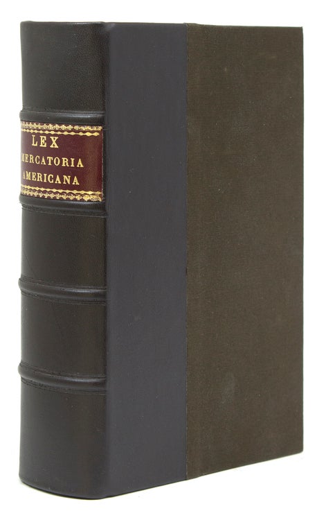 An Enquiry Into the Law Merchant of the United States; Or, Lex Mercatoria Americana, on Several Heads of Commercial Importance. Dedicated by Permission to Thomas Jefferson, President of the United States