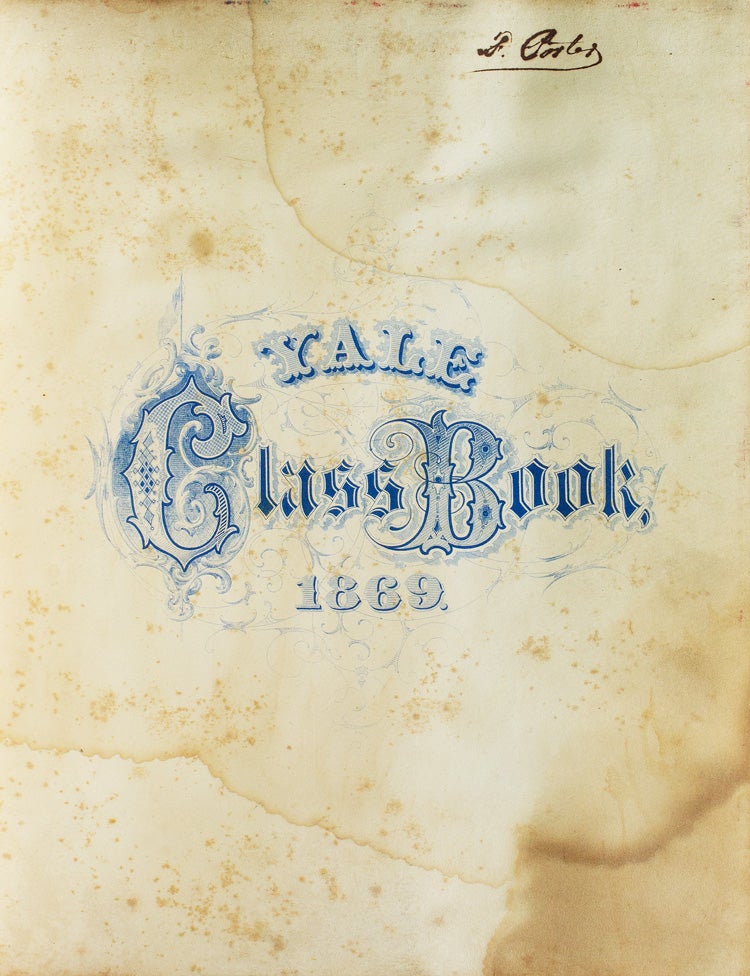 Yale College Yearbook, Class of 1869