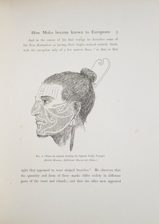 Moko; or Maori Tattooing