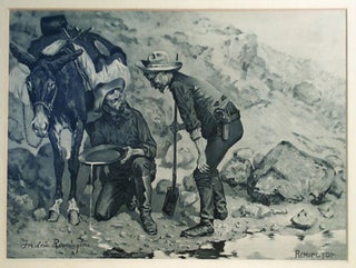 Item #30480 "Miners Prospecting for Gold": artist's proof of the illustration for John Muir's...