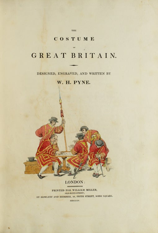 The Costume of Great Britain