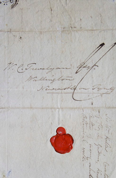 Autograph, Letter, Signed. To W.C. Trevelyan