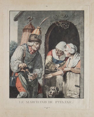 Item #305061 Le Marchand de Pitsane...after Johann Georg Wille (1715-1808). Pierre Gabriel...