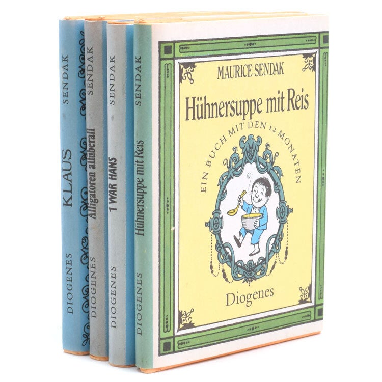 D i e Bucher der kunstler 希少本 Die Mini Bibliothek The Nutshell Library - Maurice Sendak - First