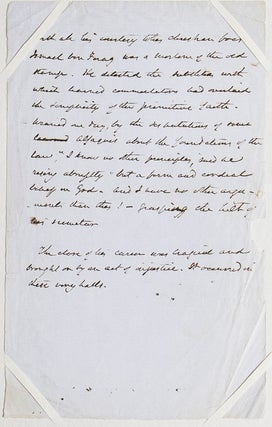 Item #305578 Autograph Manuscript, describing the death of Ismail ben Farog, Moorish leader in...