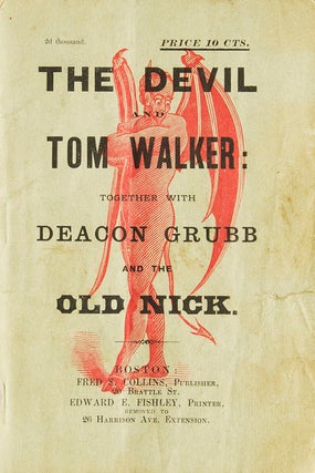 Item #305640 The Devil and Tom Walker: Together with Deacon Grubb and the Old Nick. Washington...