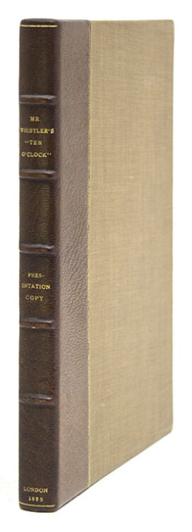 Mr. Whistler's "Ten O'Clock" (4/4)