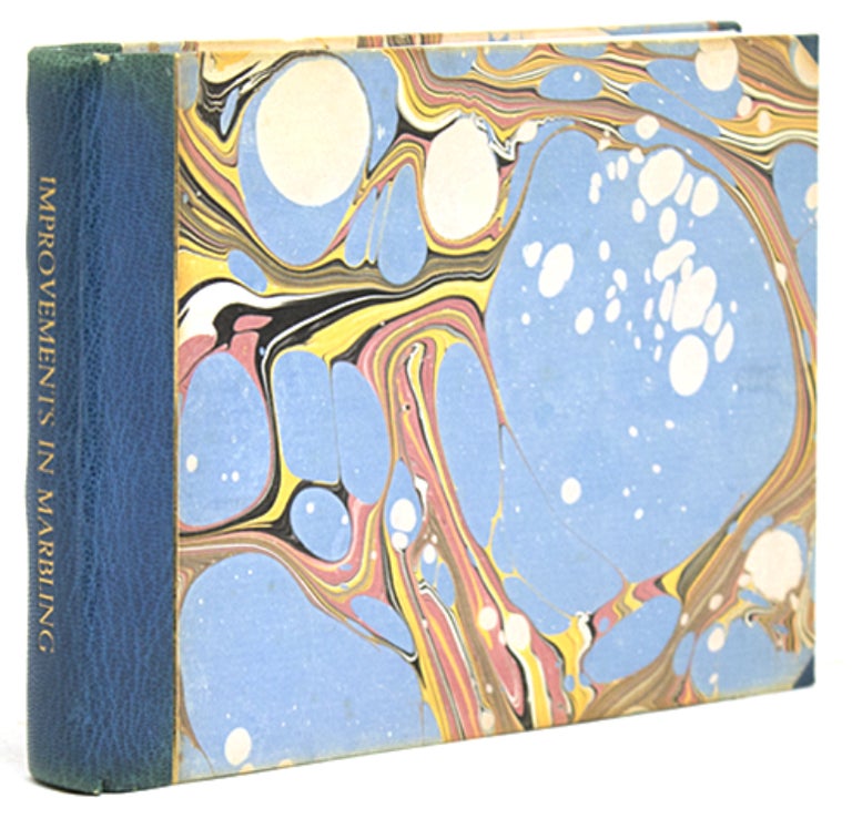 Item #306120 On Improvements in Marbling the edges of Books and Paper. A Nineteenth Century Marbling Account Explained and Illustrated with Fourteen Original Marbled Samples. Richard J. Wolfe.