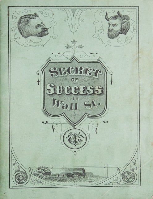 Item #306230 Secret of Success in Wall St. Tumbridge, Co.