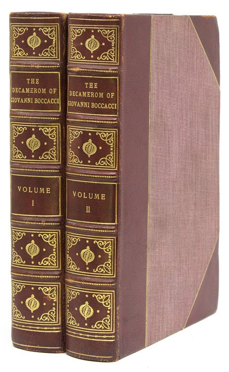 The Decameron of Giovanni Boccacci (Il Boccacco) now first completely done into English prose and verse by John Payne