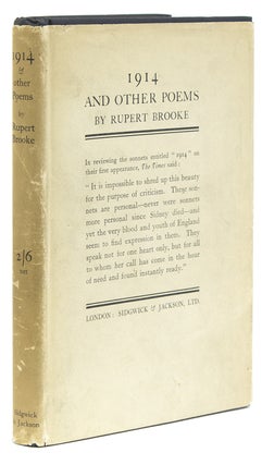 Item #307716 1914 and Other Poems. Rupert Brooke