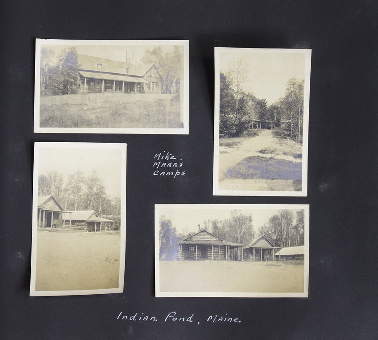 Maine Photo Album: Trout Fishing at Loon Lake, ca. 1915
