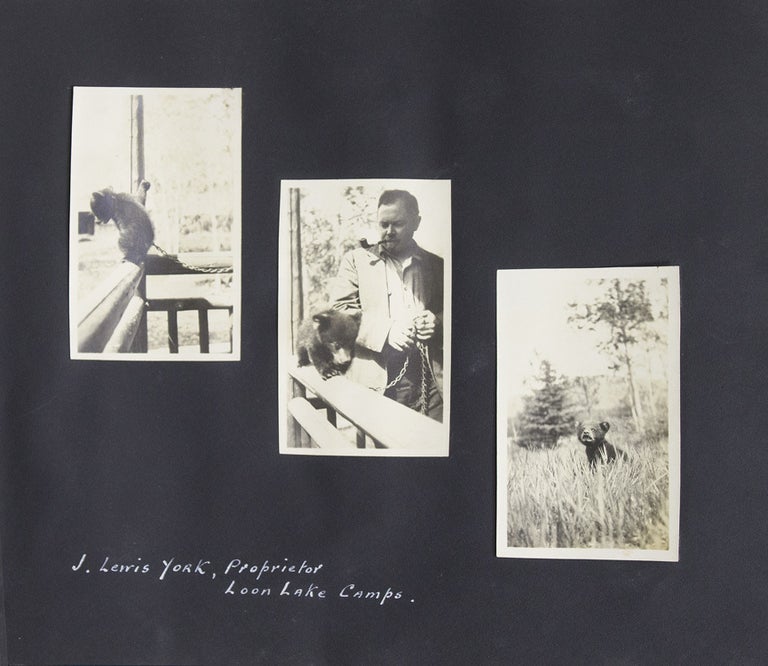 Maine Photo Album: Trout Fishing at Loon Lake, ca. 1915