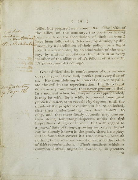 [Sammelband of 21 works by or in response to Edmund Burke, bound in four volumes, from the library of a noted British railway director and Liberal member of Parliament]