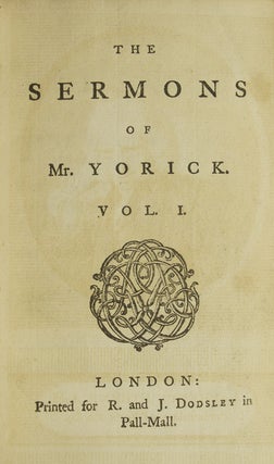 The Sermons of Mr. Yorick. [Volumes 1-4, and:] Sermons by the Late Rev. Mr. Sterne [Volumes 5-7]