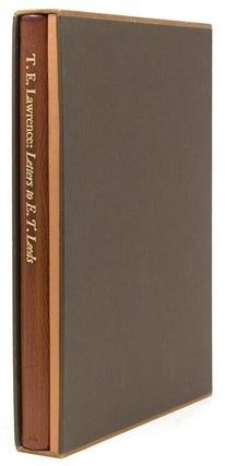 Item #308249 Letters to E.T. Leeds. Edited by J.M. Wilson. Whittington Press, T. E Lawrence
